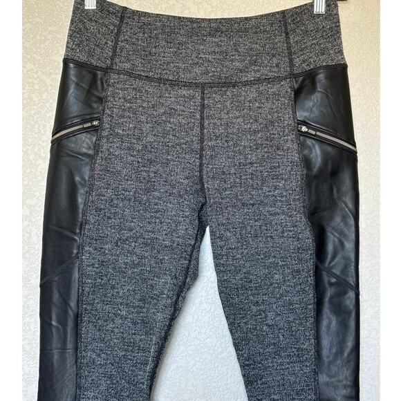 Athleta Herringbone Luxe Metro Drifter Leggings Womens Large - Picture 5 of 11